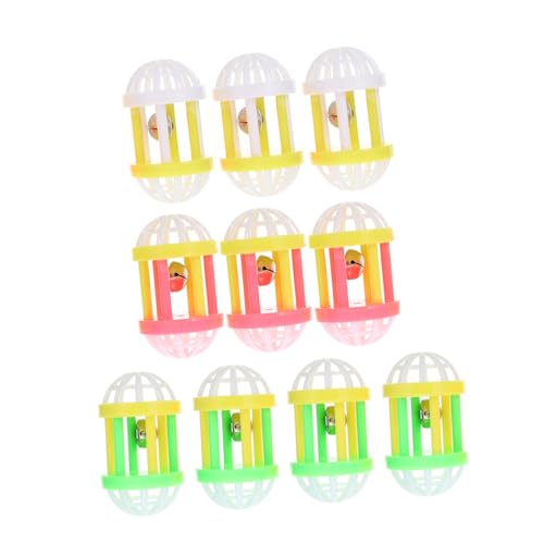 BELLIFFY 10st Katze Spielt Glocke Katzenbälle Mit Glöckchen Verschleißfeste Katzenangel Verschleißfestes Katzenspielzeug Jingle Katzenspielzeug Katzenspielzeugball Mit Glocke Plastik BELLIFFY 10st Katze Spielt Glocke Katzenbälle Mit Glöckchen Verschleißfeste Katzenangel Verschleißfestes Katzenspielzeug Jingle Katzenspielzeug Katzenspielzeugball Mit Glocke Plastik von BELLIFFY