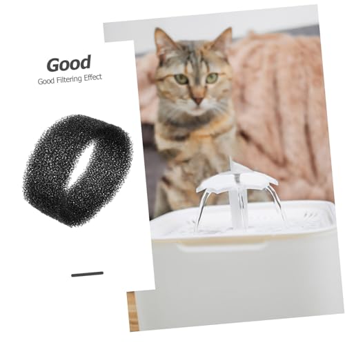 BELLIFFY 12 Stück Teiliges Katzenbrunnen Filter aus Langlebigem Schwammmaterial Kompatibel mit Pet Wasserbrunnen Effektive Verhinderung von Verstopfungen Einfache Installation für von BELLIFFY
