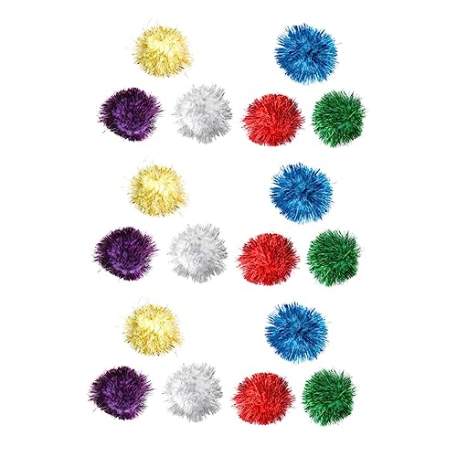 BELLIFFY Katzenminze Spielzeug Bälle 18 stücke Lametta 5cm Katze Spielzeug Katze Spielzeug Pet Supplies BELLIFFY Katzenminze Spielzeug Bälle 18 stücke Lametta 5cm Katze Spielzeug Katze Spielzeug Pet Supplies von BELLIFFY