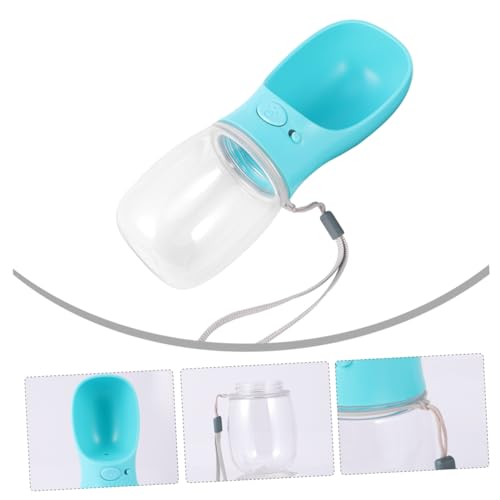 BELLIFFY 350ml Haustier-Wasserspender Hundewassernapf für Outdoor-Reisen Katzenwasserkessel Tragbar Blau BELLIFFY 350ml Haustier-Wasserspender Hundewassernapf für Outdoor-Reisen Katzenwasserkessel Tragbar Blau von BELLIFFY