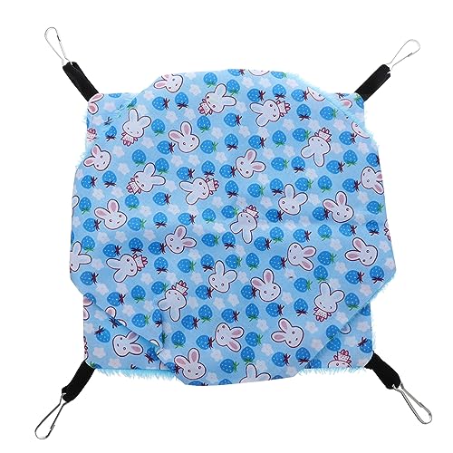 BELLIFFY 1Stk Doppelhängematte für Haustiere Schlafunterlage für Katzen Hamsterhütte Plüsch haustierbett pet Bed Hasenspielzeug Spielzeuge Haustier-Schaukel-Hängematte Hamsterbett BELLIFFY 1Stk Doppelhängematte für Haustiere Schlafunterlage für Katzen Hamsterhütte Plüsch haustierbett pet Bed Hasenspielzeug Spielzeuge Haustier-Schaukel-Hängematte Hamsterbett von BELLIFFY