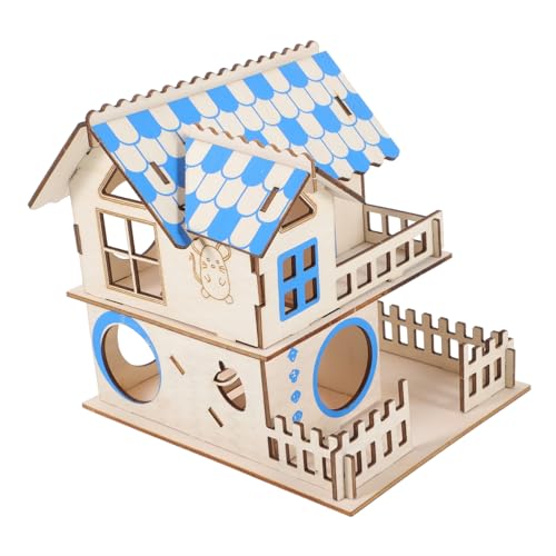 BELLIFFY Zweistöckiges Versteck und Klettergerüst für Hamsterhäuser Aus Holz BELLIFFY Zweistöckiges Versteck und Klettergerüst für Hamsterhäuser Aus Holz von BELLIFFY