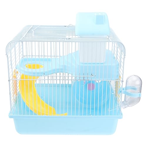 BELLIFFY 1Stk Haustierkäfig Hamsterhütte Kaninchenstall im Freien ultimative Hamsterhaus Villenkäfig für kleine Haustiere Käfige Hamster käfig Hamster cage Chinchillakäfig Hamsterkäfig Blue BELLIFFY 1Stk Haustierkäfig Hamsterhütte Kaninchenstall im Freien ultimative Hamsterhaus Villenkäfig für kleine Haustiere Käfige Hamster käfig Hamster cage Chinchillakäfig Hamsterkäfig Blue von BELLIFFY