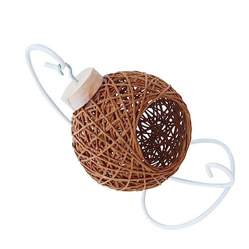 BELLIFFY 1Stk Schlafnest für Hamster Hängematte für Hamster Haustier-Schlafbett Nymphensittich Spielzeug Papagei Hamster Spielzeug hamsterspielzeug kreatives Haustiernest Hölzern BELLIFFY 1Stk Schlafnest für Hamster Hängematte für Hamster Haustier-Schlafbett Nymphensittich Spielzeug Papagei Hamster Spielzeug hamsterspielzeug kreatives Haustiernest Hölzern von BELLIFFY