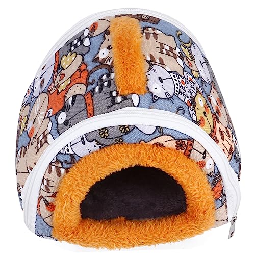BELLIFFY Your Pet 1 Stück weiches Haustiernest Hausbett für Hamster Meerschweinchen warme Nisthöhle Haustierbett Universalgröße BELLIFFY Your Pet 1 Stück weiches Haustiernest Hausbett für Hamster Meerschweinchen warme Nisthöhle Haustierbett Universalgröße von BELLIFFY