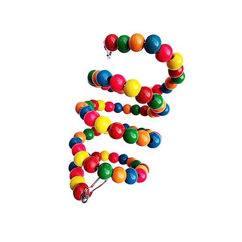 BELLIFFY Papageien-spielleiter Schaukel-Spielzeug Für Papageien Vogelspielzeug Aus Robustem Material Sicher Und Langlebig Für Kleine Vögel von BELLIFFY