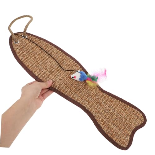 BELLIFFY Kratzmatte Für Katzen Fischmatte Sisal Sisal-pad Kratzschutz Für Katzenkrallen Möbel Zufällige Farbe BELLIFFY Kratzmatte Für Katzen Fischmatte Sisal Sisal-pad Kratzschutz Für Katzenkrallen Möbel Zufällige Farbe von BELLIFFY