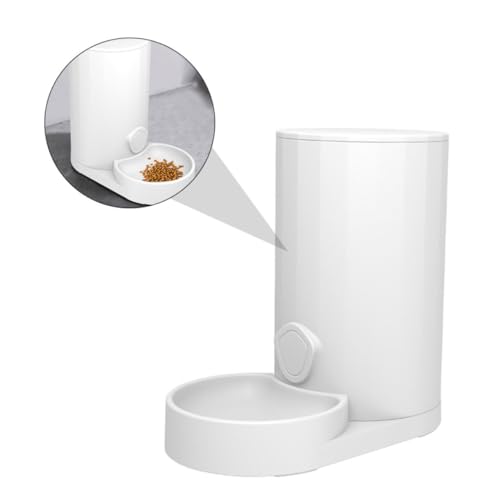 BELLIFFY 1stk Futterautomat Für Haustiere Hundefutterspender Hundenapf Automatischer Katzenfutterautomat Automatischer Katzennapf Automatischer Getränkespender Wasserkühler Plastik Abs Weiß BELLIFFY 1stk Futterautomat Für Haustiere Hundefutterspender Hundenapf Automatischer Katzenfutterautomat Automatischer Katzennapf Automatischer Getränkespender Wasserkühler Plastik Abs Weiß von BELLIFFY