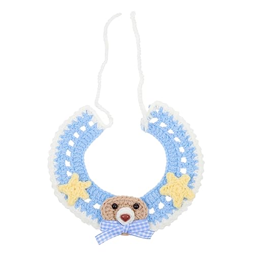 BELLIFFY Kätzchen Wollkatzenhalsband Halsband Haustier Halsbekleidung Modisch und von BELLIFFY