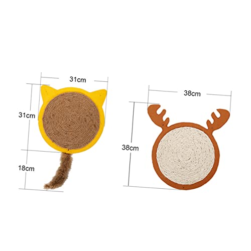 BELLIFFY 1stk Katzenbedarf Katze Kratzmatte Katzenkratzer Kratzspielzeug Für Katzen Katzenspielzeug Kratzspielzeug Für Haustiere Katze Kratzt Katzenkratzkarton Kratzbaum Für Katzen Yellow BELLIFFY 1stk Katzenbedarf Katze Kratzmatte Katzenkratzer Kratzspielzeug Für Katzen Katzenspielzeug Kratzspielzeug Für Haustiere Katze Kratzt Katzenkratzkarton Kratzbaum Für Katzen Yellow von BELLIFFY
