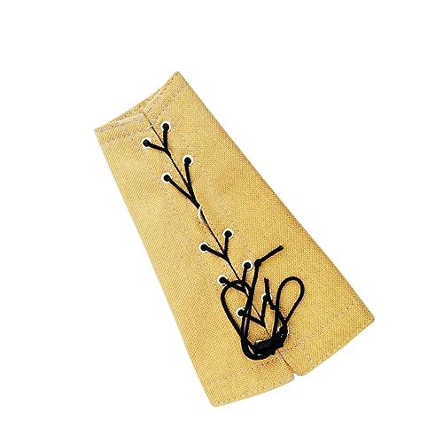 BELLIFFY 1 X Vogel-Cappa Kratzfest Armschutz Für Papageien Vogelzubehör Praktisches Öffnen Und Schließen Für Zuhause Und Outdoor von BELLIFFY