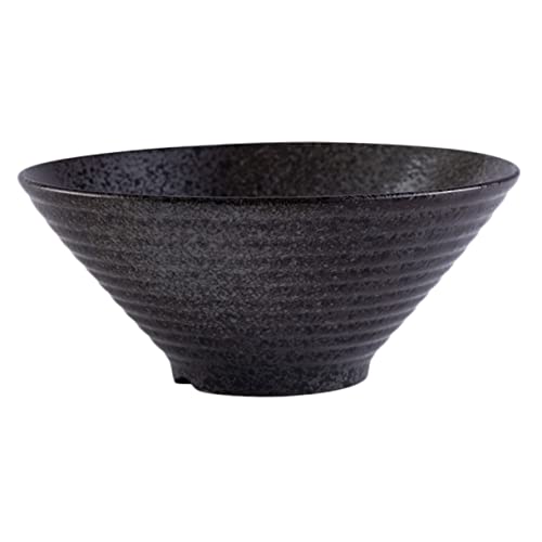 BELLIFFY Müslischale aus Keramik japanische Ramen-Nudeln Schüssel für Zuhause und Küche Einteilige Schüssel einzigartiger Stil von BELLIFFY