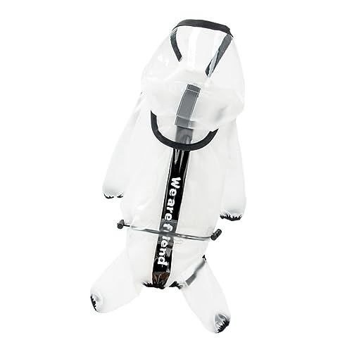 BELLIFFY Regenmantel Für Hunde Wasserdichtes Outdoor-Kleidung Aus TPU-Material Reflektierende Sicherheitsjacke Für Regnerische Tage BELLIFFY Regenmantel Für Hunde Wasserdichtes Outdoor-Kleidung Aus TPU-Material Reflektierende Sicherheitsjacke Für Regnerische Tage von BELLIFFY