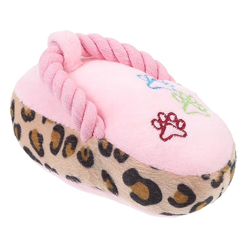 BELLIFFY 1pc Haustier Hund Kauen Spielzeug Plüsch Quietschende Pantoffel Design Molaren Versorgung für Hunde Katzen BELLIFFY 1pc Haustier Hund Kauen Spielzeug Plüsch Quietschende Pantoffel Design Molaren Versorgung für Hunde Katzen von BELLIFFY