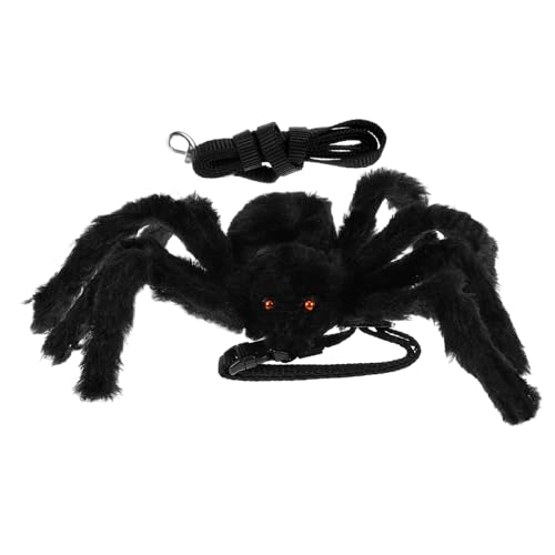 BELLIFFY 1stk Spinnenleine Hündchenspielzeug Welpen-Outfits Halloween-hundeseil Party-hundekleidung Halloween-haustierkleidung Thanksgiving-hundehalsbänder Kauspielzeug Hundegeschirr Black BELLIFFY 1stk Spinnenleine Hündchenspielzeug Welpen-Outfits Halloween-hundeseil Party-hundekleidung Halloween-haustierkleidung Thanksgiving-hundehalsbänder Kauspielzeug Hundegeschirr Black von BELLIFFY