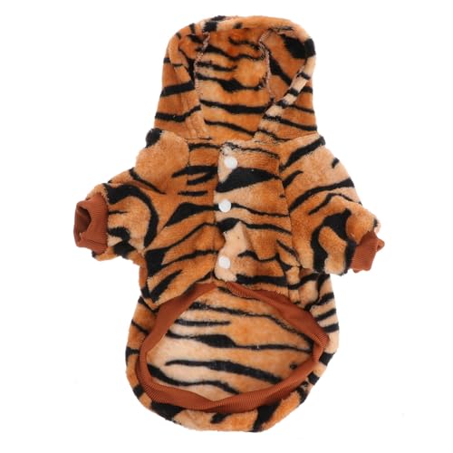 BELLIFFY Hunde Tiger Cosplay Hoodie Winter Warm Puppy Mantel Outfit Welpen Kleidung Für Tägliche Nutzung Oder Fotoshootings Leicht Anzuziehen Verarbeitet BELLIFFY Hunde Tiger Cosplay Hoodie Winter Warm Puppy Mantel Outfit Welpen Kleidung Für Tägliche Nutzung Oder Fotoshootings Leicht Anzuziehen Verarbeitet von BELLIFFY