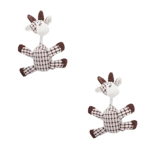 BELLIFFY 2 STK Kauspielzeug Für Hunde Tierisches Spielzeug Quietschendes Hundespielzeug Hundeplüsch Squeeze Sound Hundespielzeug Ausgestopfter Welpe Plüschtiere Maiswolle BELLIFFY 2 STK Kauspielzeug Für Hunde Tierisches Spielzeug Quietschendes Hundespielzeug Hundeplüsch Squeeze Sound Hundespielzeug Ausgestopfter Welpe Plüschtiere Maiswolle von BELLIFFY