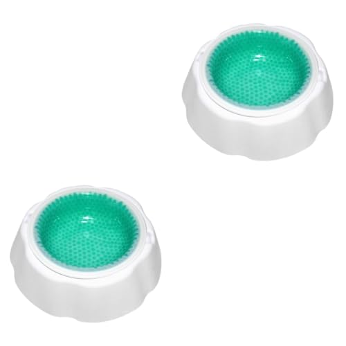 BELLIFFY 2 STK Kühlende Eisschüssel für Haustiere Isoliertes Hundewasser Wasserkühler mit Hundenapf Katzennäpfe tierfutterbehälter Katzennapf Hundenäpfe Sommer hundewassernapf pp Green BELLIFFY 2 STK Kühlende Eisschüssel für Haustiere Isoliertes Hundewasser Wasserkühler mit Hundenapf Katzennäpfe tierfutterbehälter Katzennapf Hundenäpfe Sommer hundewassernapf pp Green von BELLIFFY