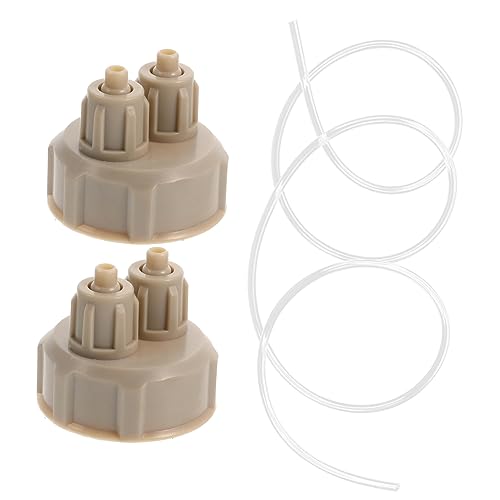BELLIFFY 2 Sätze Quick-Twist-Kappe Co2-diffusor Selber Bauen Austauschbarer Co2-diffusor Co2 Kappen Selber Machen Co2 Reaktor Flaschenverschlüsse Austauschbarer Co2-generator Abs Beige BELLIFFY 2 Sätze Quick-Twist-Kappe Co2-diffusor Selber Bauen Austauschbarer Co2-diffusor Co2 Kappen Selber Machen Co2 Reaktor Flaschenverschlüsse Austauschbarer Co2-generator Abs Beige von BELLIFFY