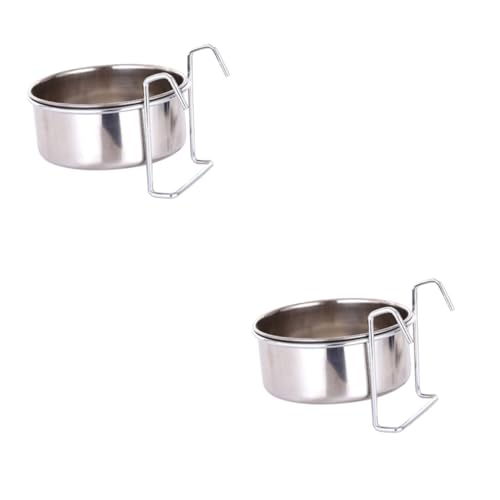 BELLIFFY 2 Sets Edelstahl Futternapf Für Haustiere, Stabiler Futternapf Für Haustiere, Trinknapf Für Haustiere, Futternapf Für Hunde, Futternapf Zum Aufhängen, Futternapf Für Katzen, BELLIFFY 2 Sets Edelstahl Futternapf Für Haustiere, Stabiler Futternapf Für Haustiere, Trinknapf Für Haustiere, Futternapf Für Hunde, Futternapf Zum Aufhängen, Futternapf Für Katzen, von BELLIFFY