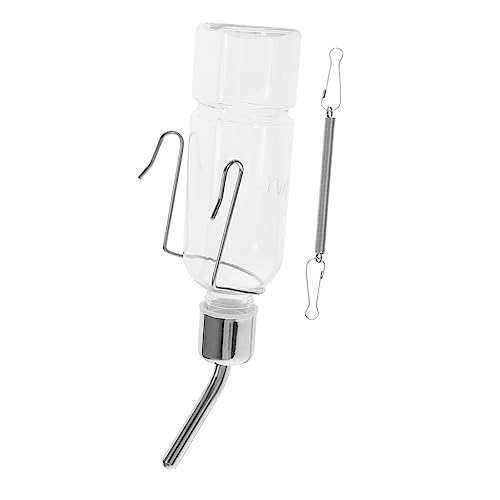BELLIFFY 2stücke Hamster Automatischer Wasserspender Für Kleintiere Auslaufsicherer Edelstahl-trinkflasche Für Meerschweinchen Und Andere Haustiere BELLIFFY 2stücke Hamster Automatischer Wasserspender Für Kleintiere Auslaufsicherer Edelstahl-trinkflasche Für Meerschweinchen Und Andere Haustiere von BELLIFFY