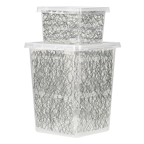 BELLIFFY Kletterbox Für Reptilien 2 Stück Zuchtbox Aus Nylon Und Kunststoff Für Eidechsen BELLIFFY Kletterbox Für Reptilien 2 Stück Zuchtbox Aus Nylon Und Kunststoff Für Eidechsen von BELLIFFY