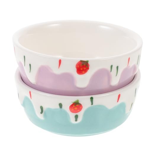 BELLIFFY 2stücke Keramische Futterschalen Für Hamster Und Kleintiere Anti- Und Anti-Spritz Große Kapazität Für Futter Und Wasser Für Meerschweinchen Ratten Und Andere Kleine Haustiere BELLIFFY 2stücke Keramische Futterschalen Für Hamster Und Kleintiere Anti- Und Anti-Spritz Große Kapazität Für Futter Und Wasser Für Meerschweinchen Ratten Und Andere Kleine Haustiere von BELLIFFY
