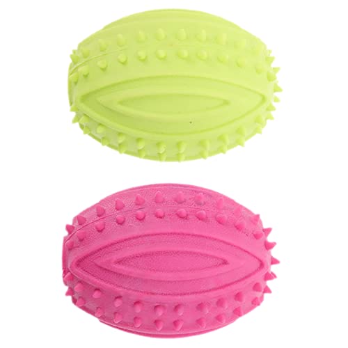 BELLIFFY Kauball-Spielzeugset für Hunde 2-teilig Quietschbälle für Hunde Welpenspielzeug Beißbälle für tragbares Hundespielzeug BELLIFFY Kauball-Spielzeugset für Hunde 2-teilig Quietschbälle für Hunde Welpenspielzeug Beißbälle für tragbares Hundespielzeug von BELLIFFY