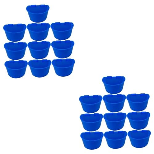 BELLIFFY 20 Stück Tauben Sandbecher Vogelfutterspender Hühner Wasserbecher Tauben Wasser Futterspender Geflügel Trinkbecher Vogelkäfig Futterspender Käfig Futternapf Hamster BELLIFFY 20 Stück Tauben Sandbecher Vogelfutterspender Hühner Wasserbecher Tauben Wasser Futterspender Geflügel Trinkbecher Vogelkäfig Futterspender Käfig Futternapf Hamster von BELLIFFY