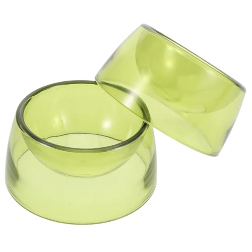 BELLIFFY 2stücke Kleintier Futternapf Teilig rutschfest Für Meerschweinchen Und Hamster Aus Lebensmittelechtem Einfach Zu Reinigen Für Kleine Haustiere Matcha von BELLIFFY