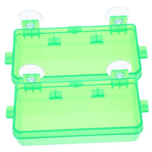 BELLIFFY Multifunktionale Fütterungsbox für Reptilien abgerundete Kanten Eidechsen-Zubehör Saugnapf Wasserzufuhr für Reptilien BELLIFFY Multifunktionale Fütterungsbox für Reptilien abgerundete Kanten Eidechsen-Zubehör Saugnapf Wasserzufuhr für Reptilien von BELLIFFY
