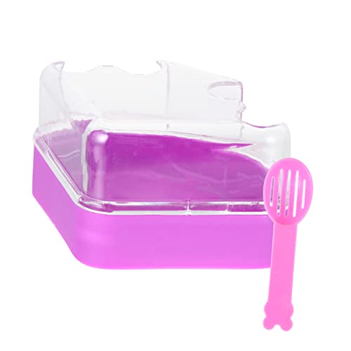 BELLIFFY Mini-Hamster-Badezimmer Toilette Einfach Zu Bedienen Zufällige Farbe von BELLIFFY