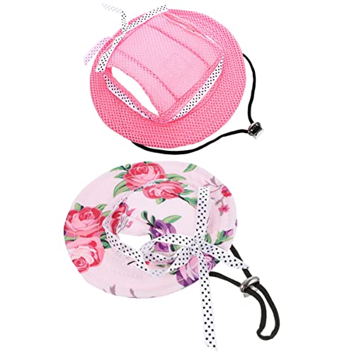 BELLIFFY 2stücke Hundemütze Mit Ohrlöchern Verstellbarer Kinnriemen Sonnenschutz Für Haustiere Atmungsaktive Sommer-Bucket-haube Für Hunde Und Katzen Für Outdoor-aktivitäten BELLIFFY 2stücke Hundemütze Mit Ohrlöchern Verstellbarer Kinnriemen Sonnenschutz Für Haustiere Atmungsaktive Sommer-Bucket-haube Für Hunde Und Katzen Für Outdoor-aktivitäten von BELLIFFY
