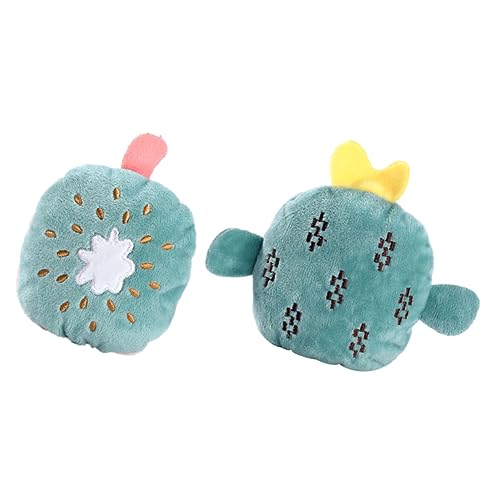 BELLIFFY 2Pcs Kätzchen Spielzeug Plüsch Obst Katze Interaktive Spielzeug Quietschende Haustier Biss-Beständig Spielzeug BELLIFFY 2Pcs Kätzchen Spielzeug Plüsch Obst Katze Interaktive Spielzeug Quietschende Haustier Biss-Beständig Spielzeug von BELLIFFY