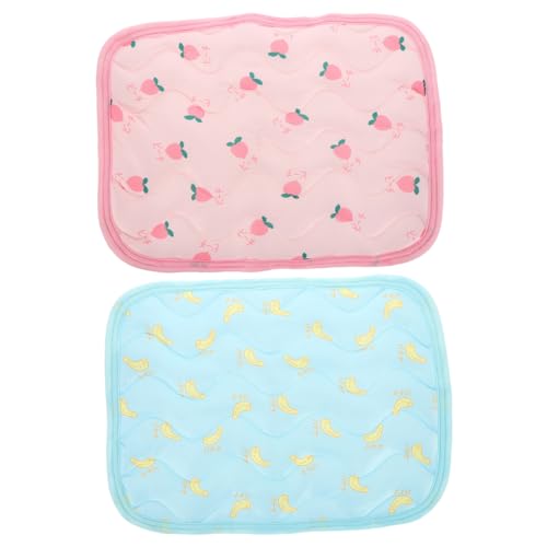 BELLIFFY Kühlmatten-Set Für Haustiere – 2 Große Kühlpads Für Hamster Und Katzen Atmungsaktive Schlafmatten BELLIFFY Kühlmatten-Set Für Haustiere – 2 Große Kühlpads Für Hamster Und Katzen Atmungsaktive Schlafmatten von BELLIFFY