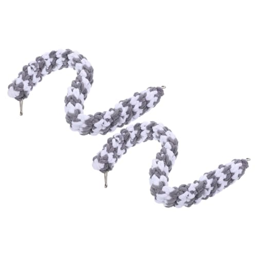 BELLIFFY 2stücke Kletterseil Für Reptilien Und Vögel Baumwollmaterial Langlebig Geeignet Für Papageien Und Terrarien Dekoration Und Spielzeug Für Ihre Haustiere von BELLIFFY