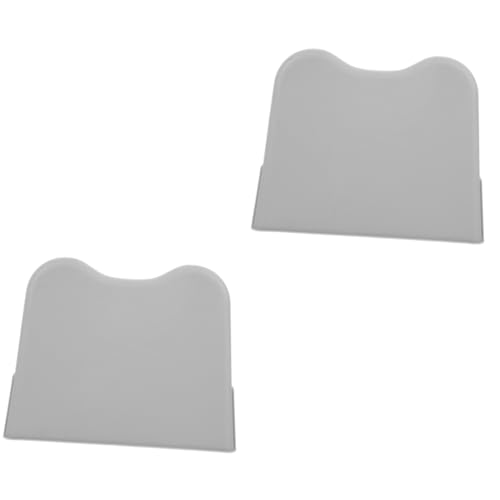 BELLIFFY 2St Toilettenzubehör für Hunde katzentoiletten streuwanne prallwand Hundeklo Spritzschutzwand badewane Gehäuse für Katzentoilette Toilettenschutz für Haustiere Plastik Light Grey BELLIFFY 2St Toilettenzubehör für Hunde katzentoiletten streuwanne prallwand Hundeklo Spritzschutzwand badewane Gehäuse für Katzentoilette Toilettenschutz für Haustiere Plastik Light Grey von BELLIFFY