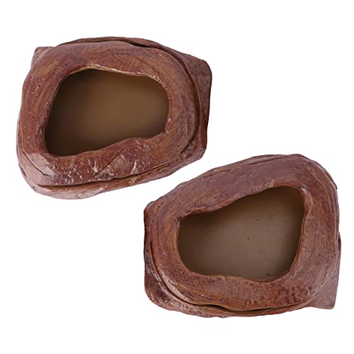 BELLIFFY 2St kletternder Tierfutternapf Eidechsen Futternapf Schildkrötenfutter Terrarienschale pet Feeder die Libelle schleichtiere Schüssel Essen Futternapf für Eidechsen Harz Brown BELLIFFY 2St kletternder Tierfutternapf Eidechsen Futternapf Schildkrötenfutter Terrarienschale pet Feeder die Libelle schleichtiere Schüssel Essen Futternapf für Eidechsen Harz Brown von BELLIFFY