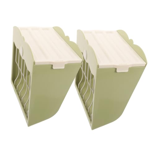 BELLIFFY 2st Futterstelle Für Kaninchen Fressregal Für Heufütterer Für Haustiere Hängende Heuraufe Futterautomat Für Guinea-heu Aufbewahrungskorb Aus Draht Futterkrippe Plastik BELLIFFY 2st Futterstelle Für Kaninchen Fressregal Für Heufütterer Für Haustiere Hängende Heuraufe Futterautomat Für Guinea-heu Aufbewahrungskorb Aus Draht Futterkrippe Plastik von BELLIFFY