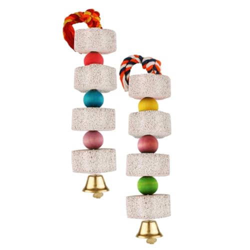 BELLIFFY 2st Hamster Backenzahn Hasenkauspielzeug Hasen-kauspielzeug Zum Zähneknirschen Kleintierfutter Vögel Beißen Spielzeug Schleifspielzeug Für Haustiere Kaninchen Lavastein BELLIFFY 2st Hamster Backenzahn Hasenkauspielzeug Hasen-kauspielzeug Zum Zähneknirschen Kleintierfutter Vögel Beißen Spielzeug Schleifspielzeug Für Haustiere Kaninchen Lavastein von BELLIFFY