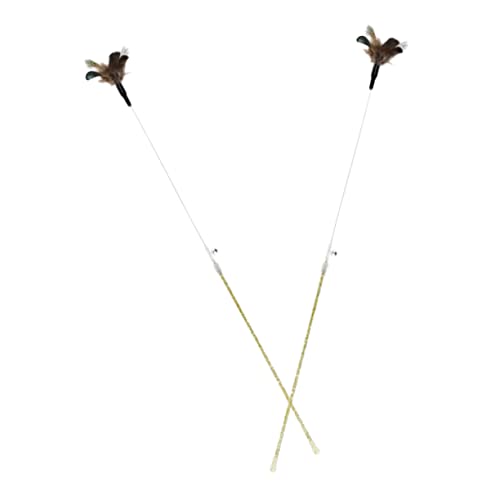 BELLIFFY 2stücke Interaktive Katzenangel Mit Glocke Langlebiges Katzenspielzeug Bewegung Und Interaktion Für Katzen Und Kätzchen Zur Stressbewältigung Und Spielspaß BELLIFFY 2stücke Interaktive Katzenangel Mit Glocke Langlebiges Katzenspielzeug Bewegung Und Interaktion Für Katzen Und Kätzchen Zur Stressbewältigung Und Spielspaß von BELLIFFY