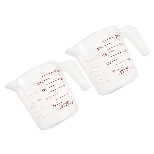 BELLIFFY 2st Messbecher Zum Füttern Von Papageien Flüssiger Messbecher Vogelfutterbehälter Messbecher Für Hundefutter Behälter Für Vogelfutter Hundefutter Becher Küche Messen Plastik BELLIFFY 2st Messbecher Zum Füttern Von Papageien Flüssiger Messbecher Vogelfutterbehälter Messbecher Für Hundefutter Behälter Für Vogelfutter Hundefutter Becher Küche Messen Plastik von BELLIFFY