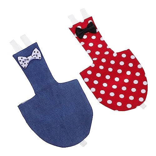 BELLIFFY Papageienkleidung 2-teilig dekorativer Papageien-Fluganzug weiche Baumwolle waschbar für Vögel BELLIFFY Papageienkleidung 2-teilig dekorativer Papageien-Fluganzug weiche Baumwolle waschbar für Vögel von BELLIFFY