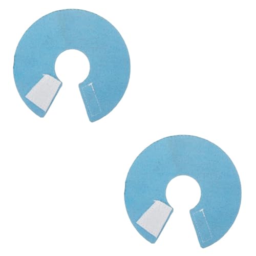 BELLIFFY 2st Papageienschutzkreis Vogelschutzhalsband Papagei Halsring Papagei Elisabethanischer Kragen Erholungskegel Für Papageien Nymphensittich Papageienhalskegel Super Haut Sky-Blue von BELLIFFY