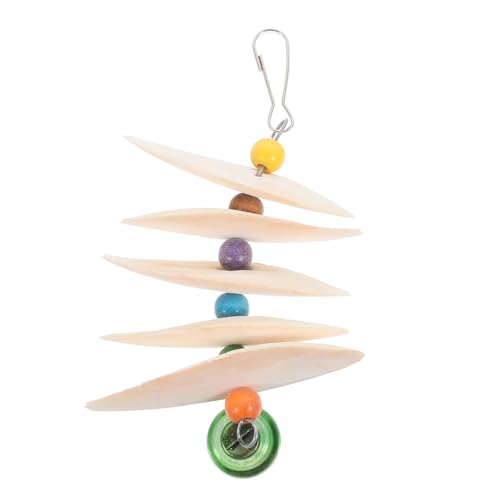 BELLIFFY 2stücke Pet Parrot Bone Chewing Toy Nährstoffreiches Supplement Für Vögel Für Papageien Und Andere Kleine Haustiere Mit Befestigung Für Käfig Farbe Zufällig von BELLIFFY