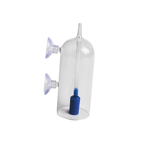 BELLIFFY Aquarium Sauerstoffpumpe Glas Gelösten Werkzeug 2 Stück Set Wasser Aquarium Nicht-sprüh-Design von BELLIFFY
