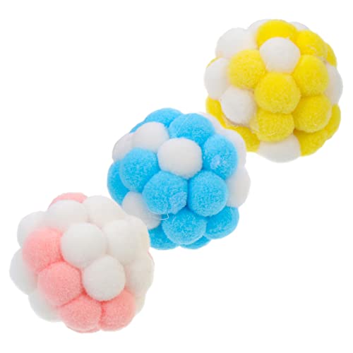 BELLIFFY 3 Stück Ball Nagespielzeug, Katzenbälle, Spielzeug, Lustiges Katzenspielzeug, Katzen Nervenspielzeug, Spielzeug Für Kätzchen, Katzen Selbstbeschäftigungsspielzeug, BELLIFFY 3 Stück Ball Nagespielzeug, Katzenbälle, Spielzeug, Lustiges Katzenspielzeug, Katzen Nervenspielzeug, Spielzeug Für Kätzchen, Katzen Selbstbeschäftigungsspielzeug, von BELLIFFY
