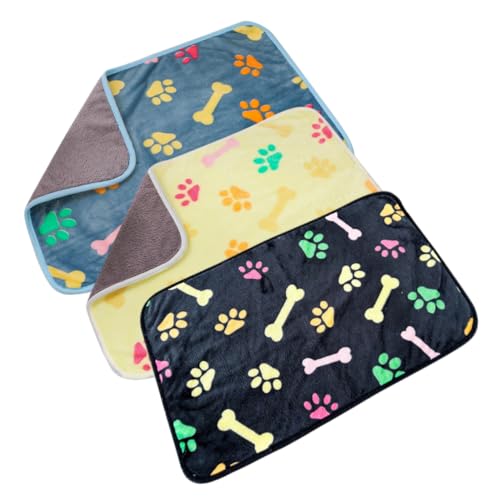 BELLIFFY Flanell Haustier Decke Set 3 Stücke Hund Katze Warme Nest Bett Decken Sofa Decke BELLIFFY Flanell Haustier Decke Set 3 Stücke Hund Katze Warme Nest Bett Decken Sofa Decke von BELLIFFY
