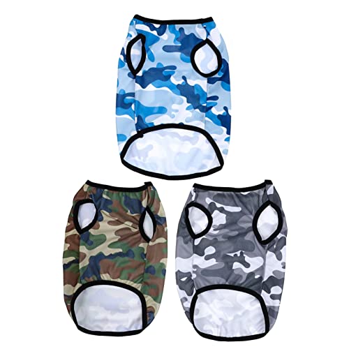 BELLIFFY Haustier-tarnweste Für Hunde 3-TLG. Welpenweste Atmungsaktive Und Stylische Hundebekleidung BELLIFFY Haustier-tarnweste Für Hunde 3-TLG. Welpenweste Atmungsaktive Und Stylische Hundebekleidung von BELLIFFY