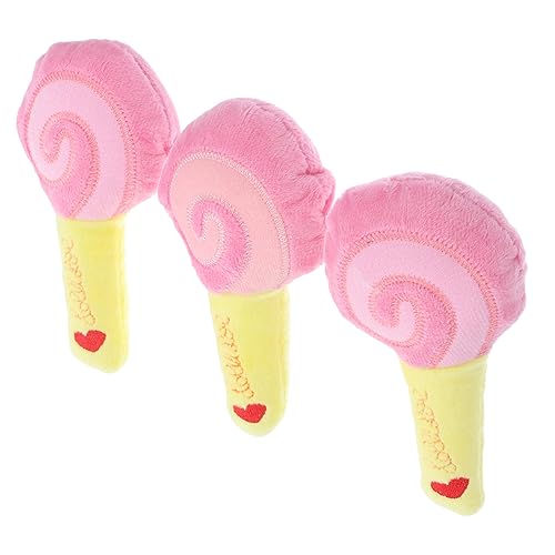 BELLIFFY 3St Kauspielzeug für quietschende Kauspielzeuge für Interactive Dog Toys Dog chew Toy Welpe Plüschtier Plüsch-Beißspielzeug Indoor- von BELLIFFY